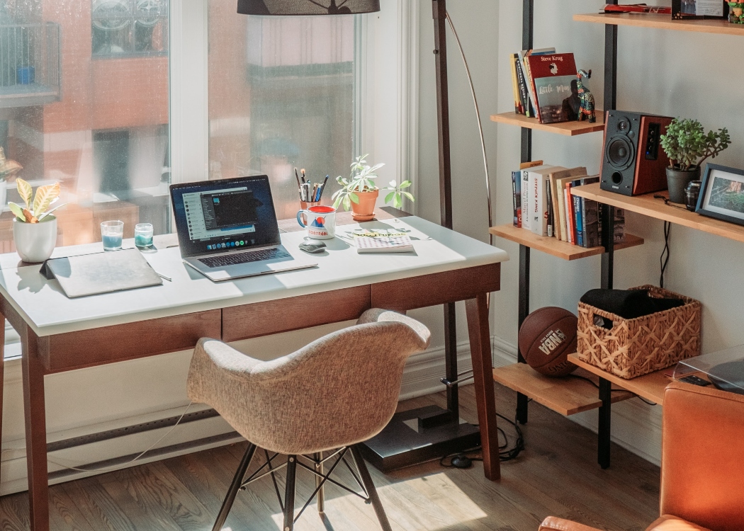 working from home
